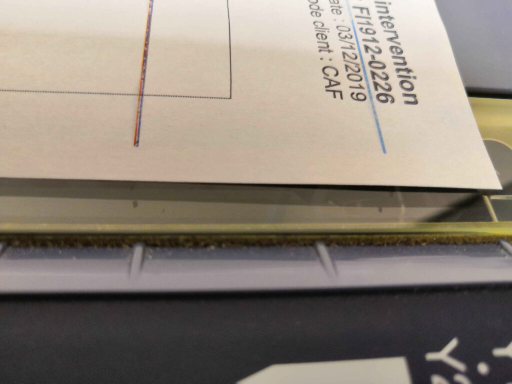 Les traces de scanner